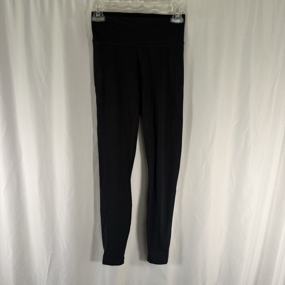 Allbirds Leggings Women's XS Black Ankle Elastic Waist Pull On Stretch